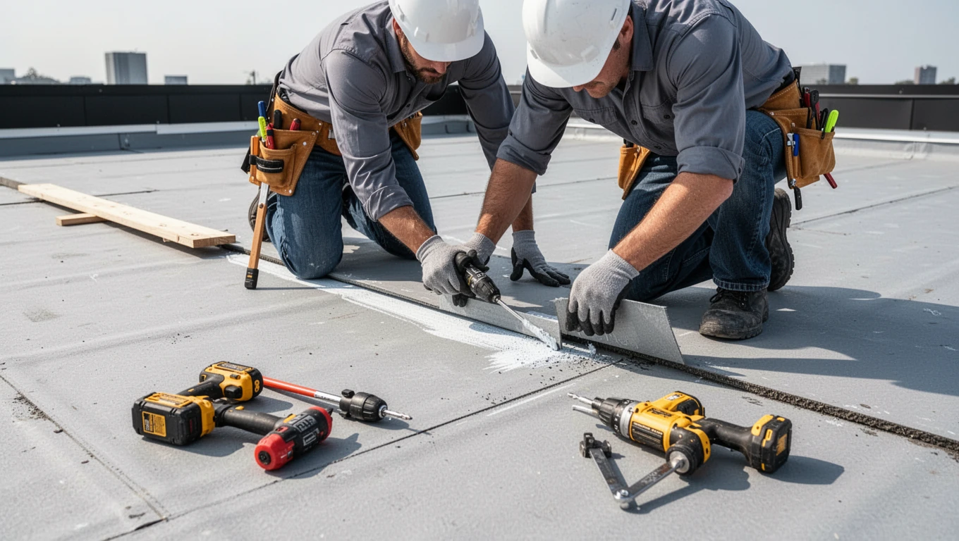 Flat Roof Installation