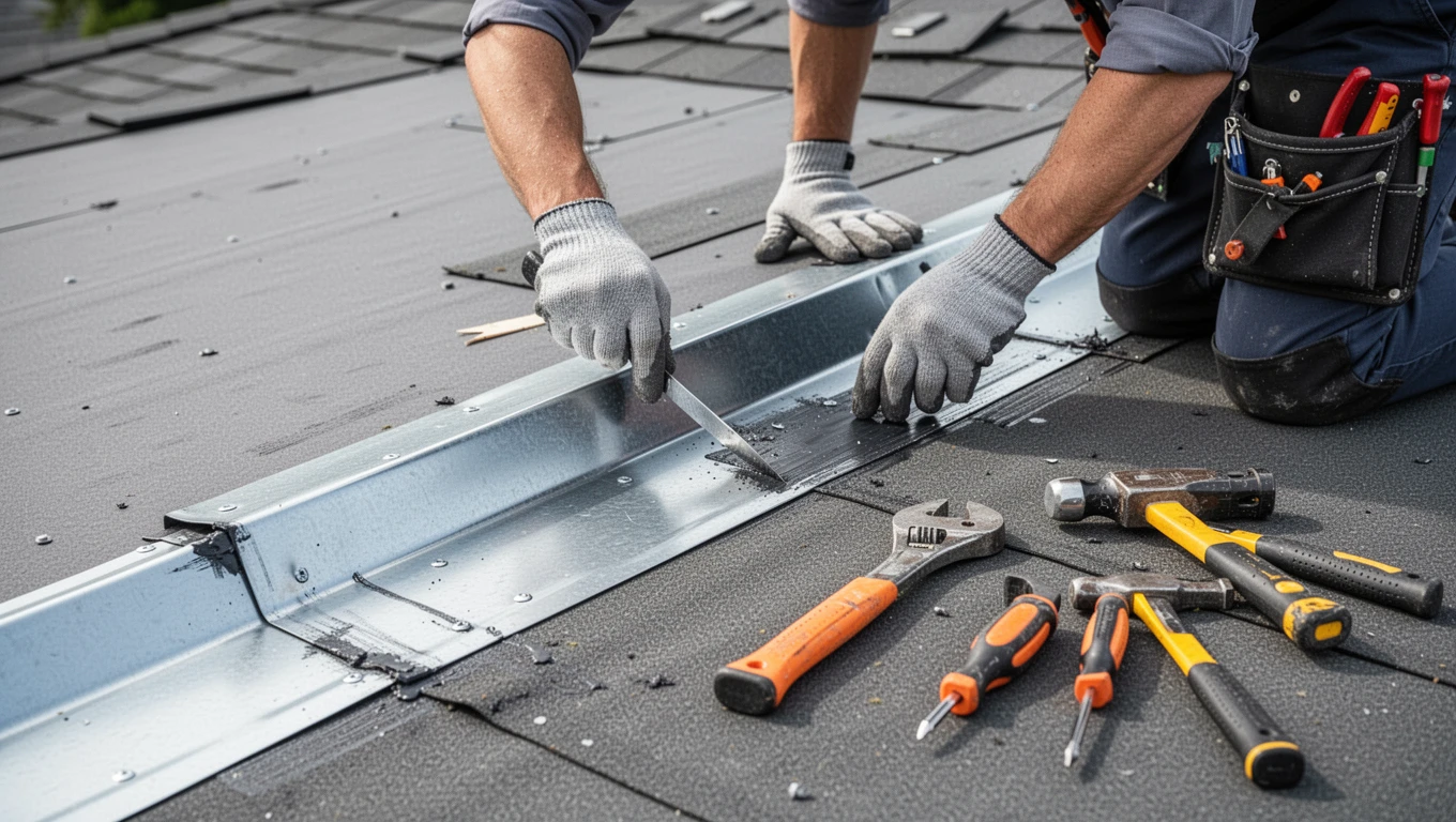 Roof Flashing Repair