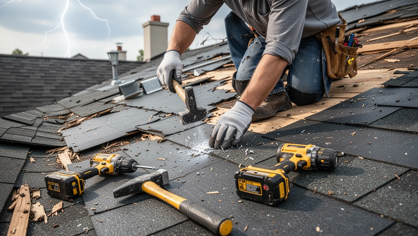Storm Damage Roof Repair